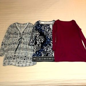 WHBM tunics